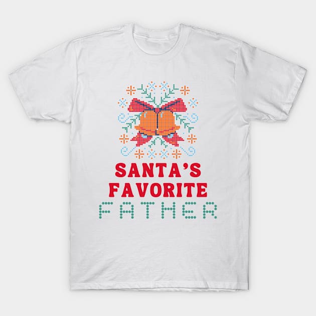 Christmas Father Gift T-Shirt by Minisim